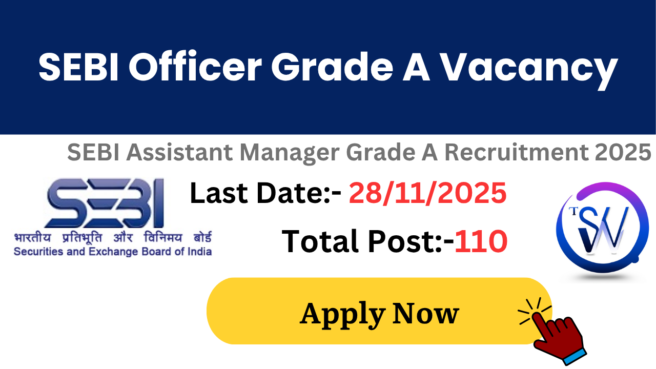 SEBI Officer Grade A Recruitment 2025