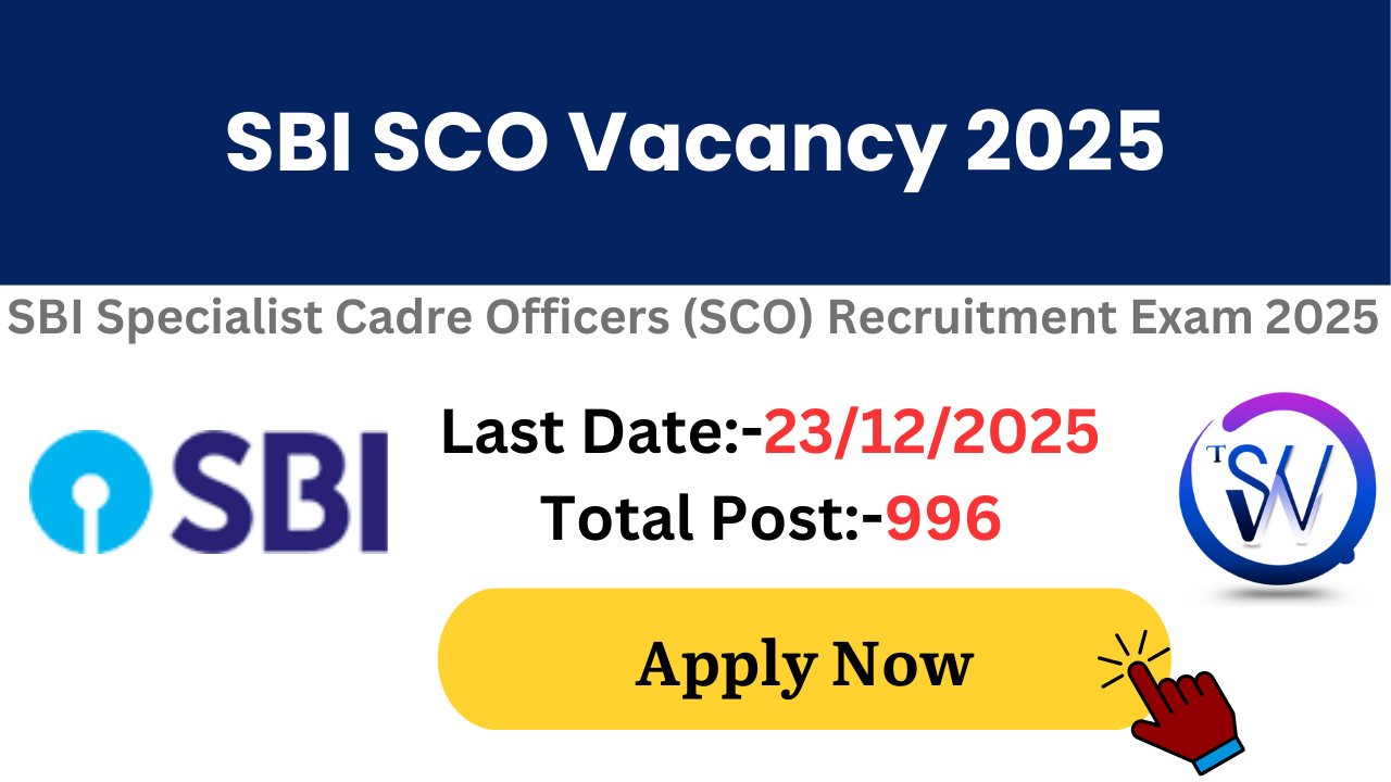 SBI SCO Recruitment 2025