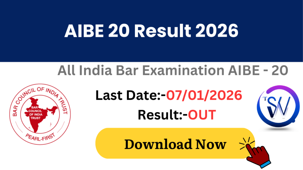 AIBE 20 Exam Result 2026