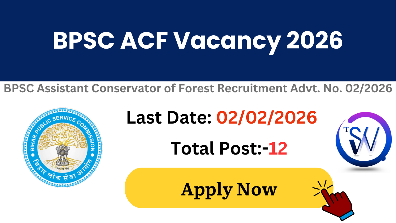 BPSC ACF Recruitment 2026