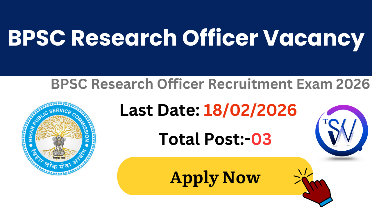 BPSC Research Officer Recruitment 2026