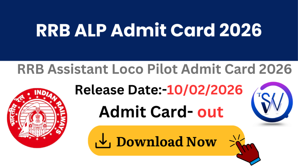 RRB ALP Admit Card 2026