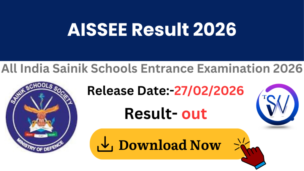 Sainik School AISSEE Result 2026