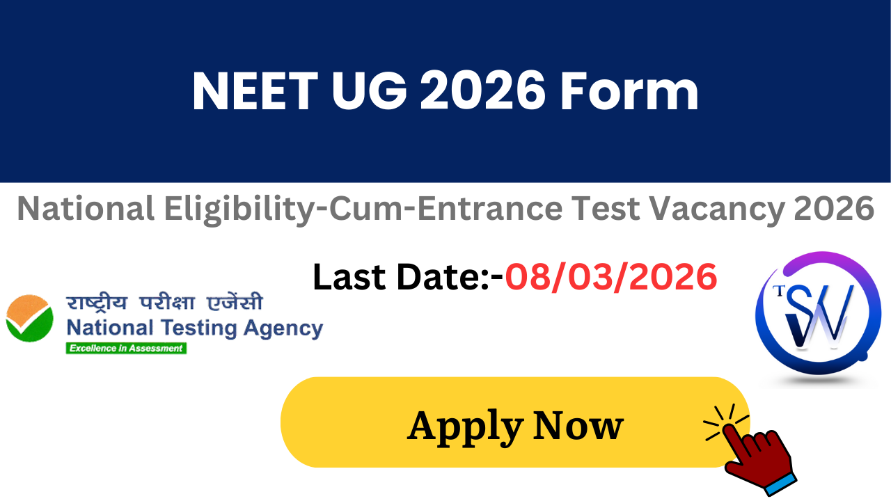 NTA NEET UG 2026 Registration Form