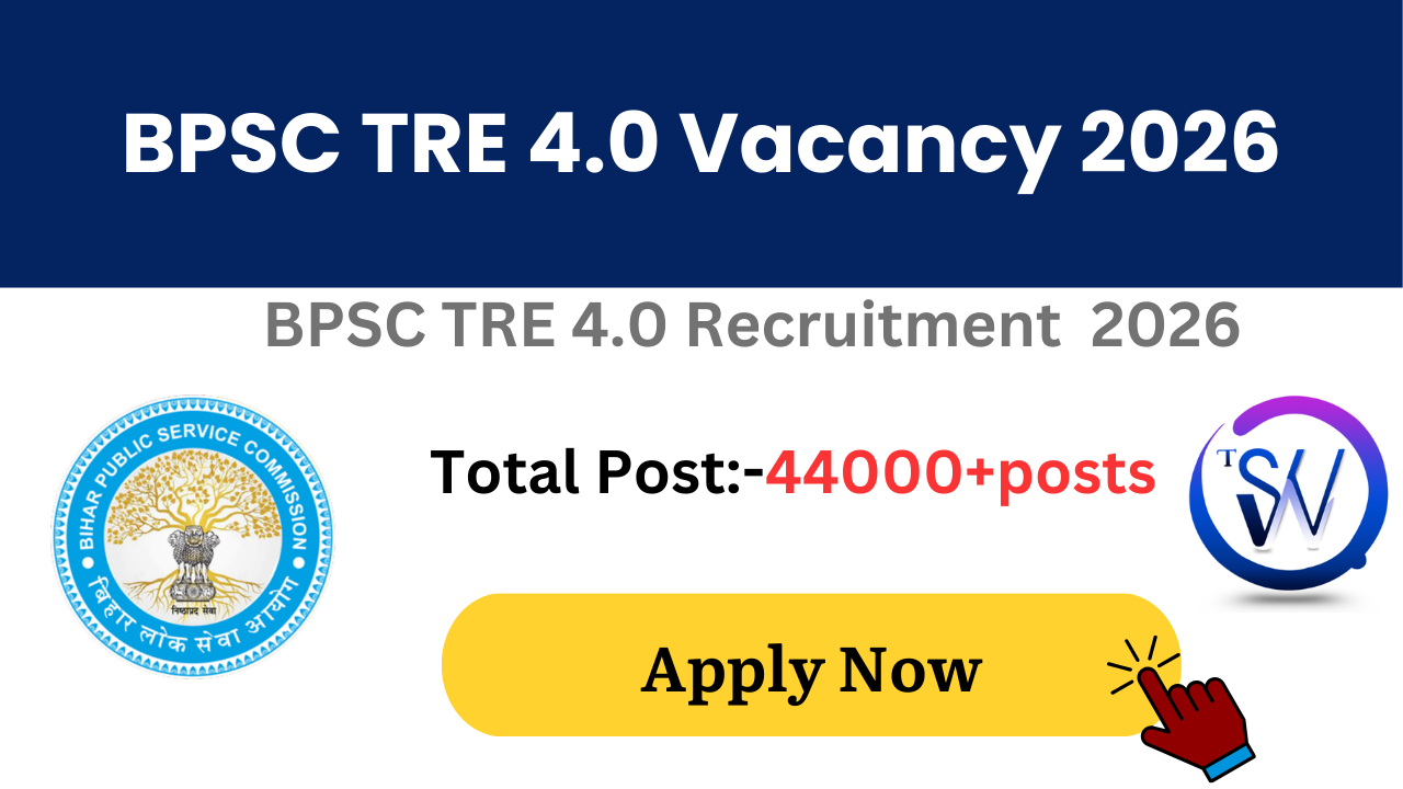 BPSC TRE 4.0 Vacancy 2026